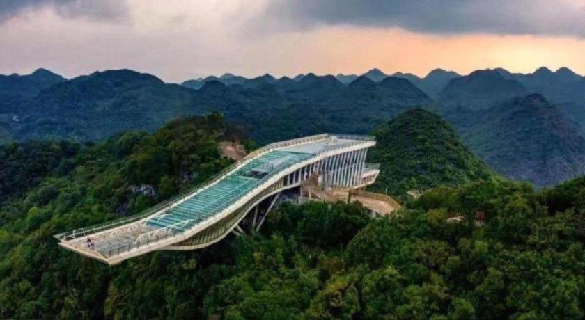 Wanda Jin Baise Hotel Exterior foto